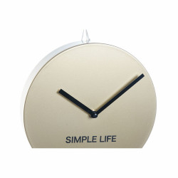 Reloj de Pared DKD Home Decor Dorado Hierro Plástico Péndulo 22 x 5,