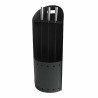 Utensilios para Chimenea DKD Home Decor Negro Acero Inoxidable (23 x 1