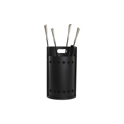 Utensilios para Chimenea DKD Home Decor Acero Inoxidable Acero (4 Piez