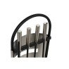 Utensilios para Chimenea DKD Home Decor Plateado Acero 23 x 15 x 66 cm