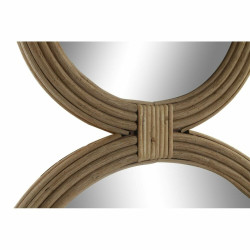 Espejo de pared DKD Home Decor 41 x 2 x 83 cm Cristal Natural Marrón