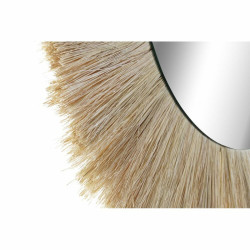 Espejo de pared DKD Home Decor Cristal Natural Jute (70 x 3 x 58 cm)