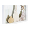 Espejo de pared DKD Home Decor Cristal Natural Blanco 30 x 4 x 40 cm M