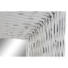 Espejo de pared DKD Home Decor Cristal MDF Blanco Mimbre Cottage (87 x