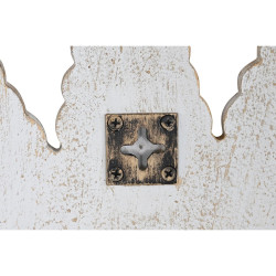 Espejo de pared DKD Home Decor Dorado Plumas Indio Decapé 90 x 3 x 90