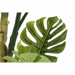 Árbol DKD Home Decor Poliéster Polipropileno Monstera 75 x 75 x 180