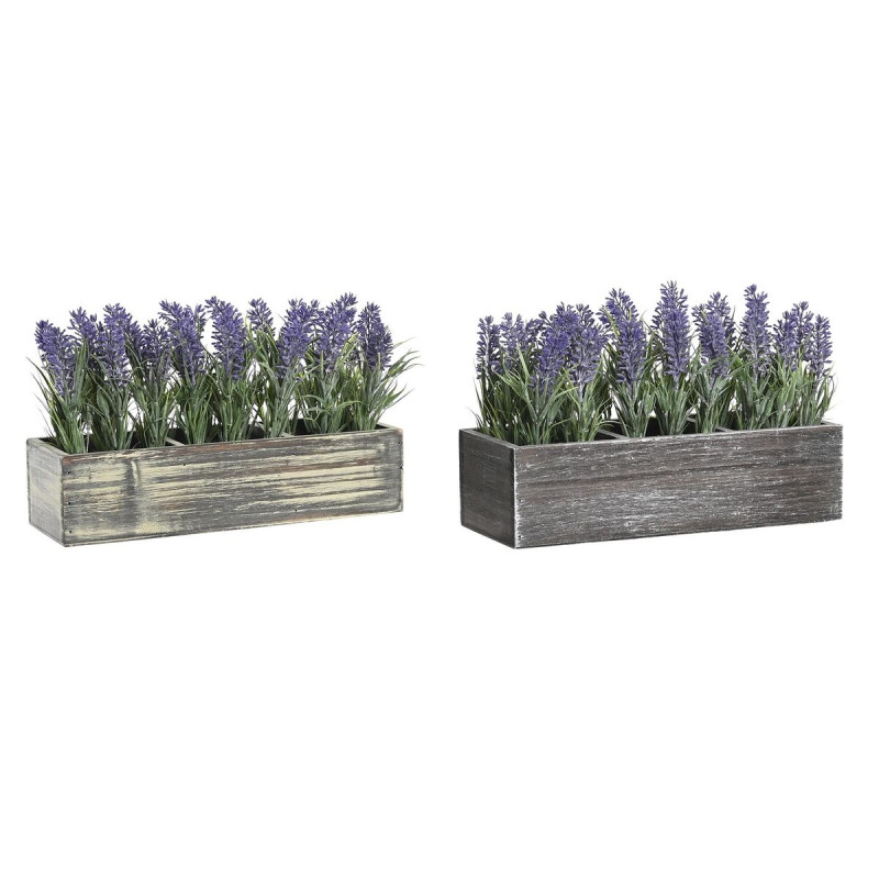 Planta Decorativa DKD Home Decor Madera Polietileno 32 x 14 x 19,5 cm Planta Decorativa DKD Home Decor Madera Polietileno 32 x 14 x 19,5 cm