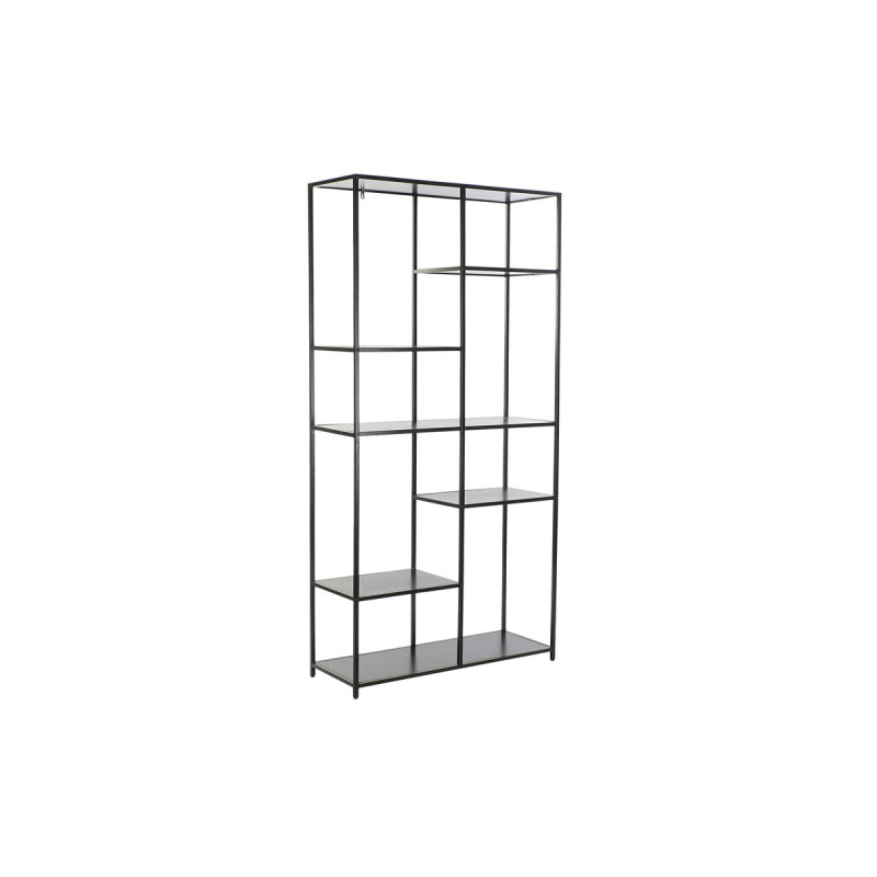 Estantería DKD Home Decor Negro Metal (90 x 33 x 180 cm) Estantería DKD Home Decor Negro Metal (90 x 33 x 180 cm)