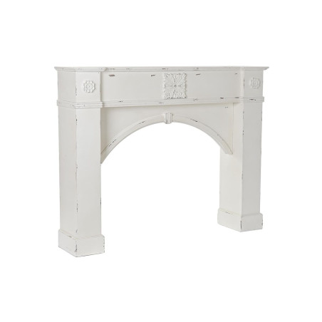 Frontal de chimenea DKD Home Decor Abeto Madera MDF (140 x 28 x 110 cm