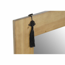 Espejo de pared DKD Home Decor Abeto Natural Rojo MDF (70 x 2 x 90 cm)