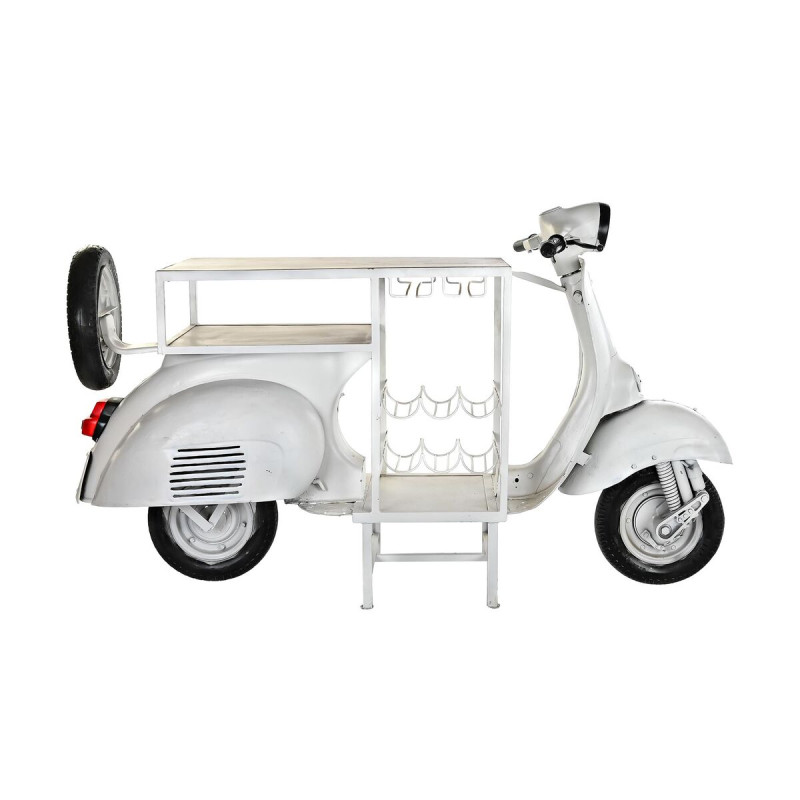 Botellero DKD Home Decor 195 x 70 x 106 cm Marrón Blanco Hierro Mader Botellero DKD Home Decor 195 x 70 x 106 cm Marrón Blanco Hierro Mader