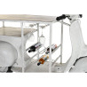 Botellero DKD Home Decor 195 x 70 x 106 cm Marrón Blanco Hierro Mader