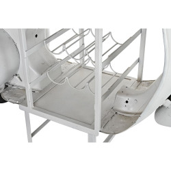 Botellero DKD Home Decor 195 x 70 x 106 cm Marrón Blanco Hierro Mader