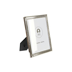 Marco de Fotos DKD Home Decor Plateado Metal Shabby Chic 22 x 2 x 27 c