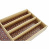 Organizador para Cubiertos DKD Home Decor Bambú Colonial Africano 25,