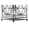 Escurridor para Cubiertos DKD Home Decor Negro Metal Geométrico 12 x