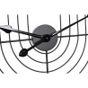 Reloj de Pared DKD Home Decor Negro Dorado Metal 60 x 3 x 60 cm Modern