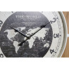 Reloj de Pared DKD Home Decor Negro Blanco Hierro Vintage 60 x 4,5 x 6