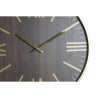 Reloj de Pared DKD Home Decor 40 x 4 x 40 cm Negro Marrón Hierro Pén
