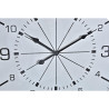 Reloj de Pared DKD Home Decor Cristal Dorado Metal Blanco Brújula (60