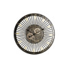 Reloj de Pared DKD Home Decor Negro Dorado Hierro Vintage 65 x 6,7 x 6