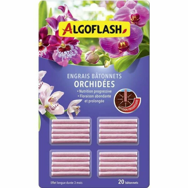 Fertilizante para plantas Algoflash Orchid 20 Unidades Fertilizante para plantas Algoflash Orchid 20 Unidades
