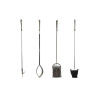 Utensilios para Chimenea DKD Home Decor Acero Inoxidable Aluminio (20