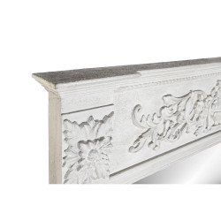 Espejo de pared DKD Home Decor Gris Madera de mango Madera MDF 133 x 8