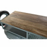 Mesa Botellero DKD Home Decor Azul Marrón Verde Hierro Madera de mang