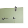 Espejo de pared DKD Home Decor Abeto Natural Rojo Metal Verde Oriental