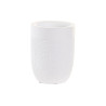 Vaso DKD Home Decor 8 x 8 x 10,5 cm Cemento Blanco