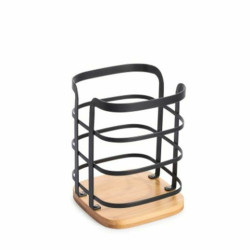 Organizador para Cubiertos DKD Home Decor 12 x 12 x 14,5 cm Natural Ne