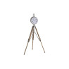 Reloj de Mesa DKD Home Decor 22 x 40 x 80 cm Natural Plateado Aluminio