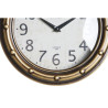 Reloj de Pared DKD Home Decor 28,5 x 8 x 50 cm Cristal Hierro Vintage