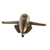 Reloj de Mesa DKD Home Decor 42 x 23 x 14 cm Avión Hierro (2 Unidades