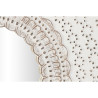 Espejo de pared DKD Home Decor 120 x 2,5 x 120 cm Cristal Natural Blan