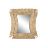 Espejo de pared DKD Home Decor 62 x 4 x 70 cm Cristal Bali Jute