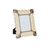 Marco de Fotos DKD Home Decor 22,8 x 2,6 x 28,6 cm Cristal Cobre Blanc