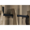 Estantería DKD Home Decor Natural Cristal Hierro Pino Madera Reciclad