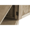 Estantería DKD Home Decor Natural Cristal Hierro Pino Madera Reciclad