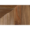 Estantería DKD Home Decor Marrón Negro Pino Madera Reciclada 120 x 4