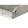 Estantería DKD Home Decor Blanco Natural Metal Abeto Madera de abeto