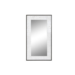 Espejo de pared DKD Home Decor 130 x 4 x 70 cm Cristal Blanco Madera d