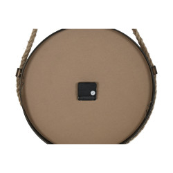 Reloj de Pared DKD Home Decor 43 x 8 x 71 cm Cristal Negro Dorado Hier