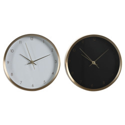Reloj de Mesa DKD Home Decor 25,7 x 4,2 x 25,7 cm Mujer Dorado Alumini