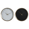 Reloj de Mesa DKD Home Decor 25,7 x 4,2 x 25,7 cm Mujer Dorado Alumini