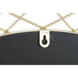 Espejo de pared Home ESPRIT Dorado Metal Cristal 80 x 2,5 x 80 cm 80 x