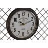 Reloj de Pared Home ESPRIT Gris oscuro Polipropileno Hierro 93 x 5 x 4