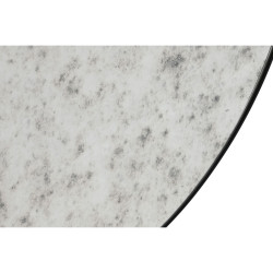 Espejo de pared Home ESPRIT Negro Metal Moderno Acabado envejecido 90