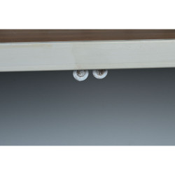 Estantería Home ESPRIT Turquesa Azul cielo Metal Madera MDF 87 x 44 x